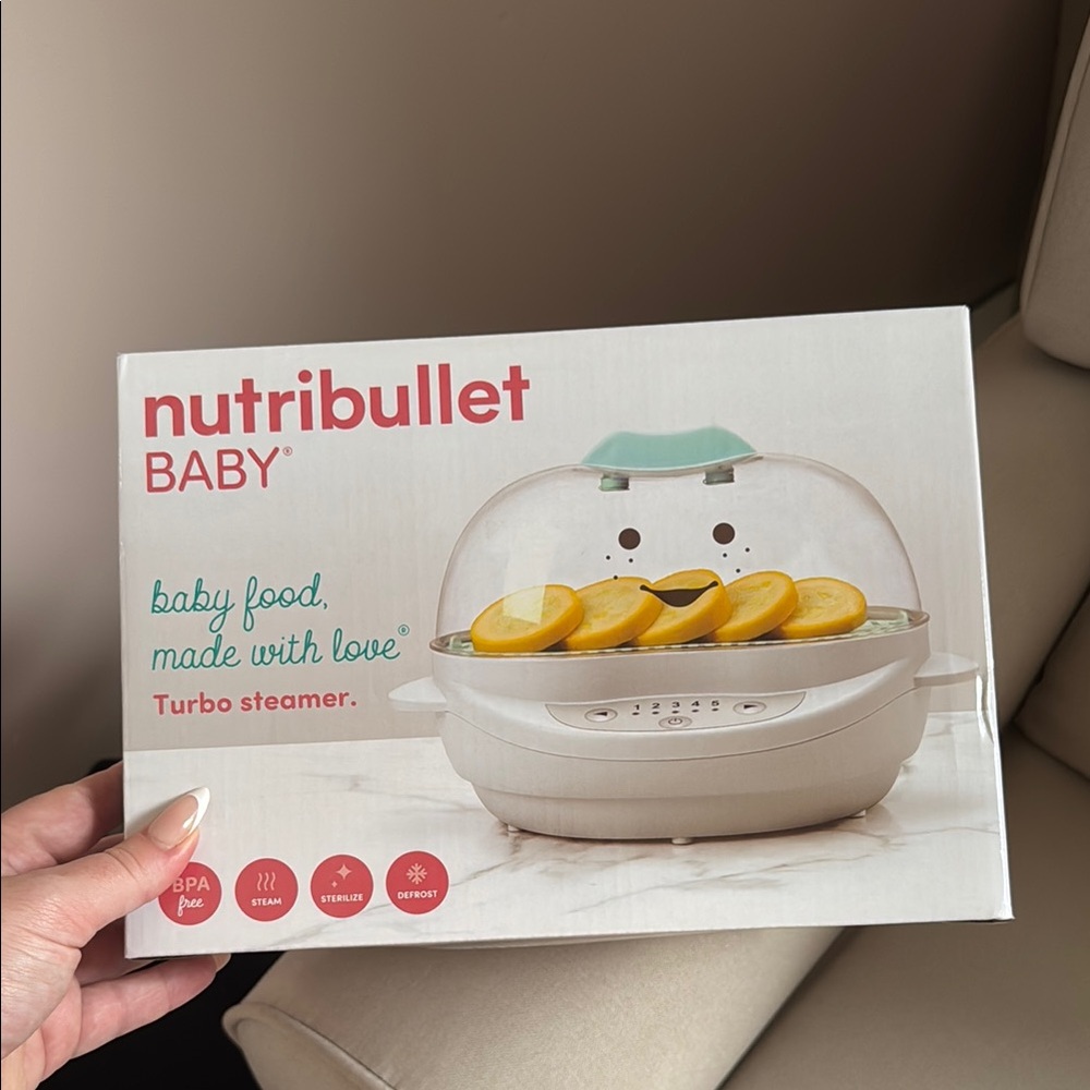 Nutribullet Baby Turbo Steamer - White